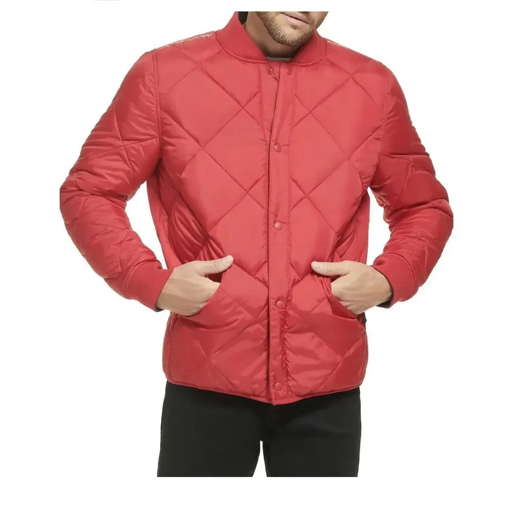 NWT Calvin Klein Men’s Reversible Quilted Jacket Size L - Picture 2 of 8